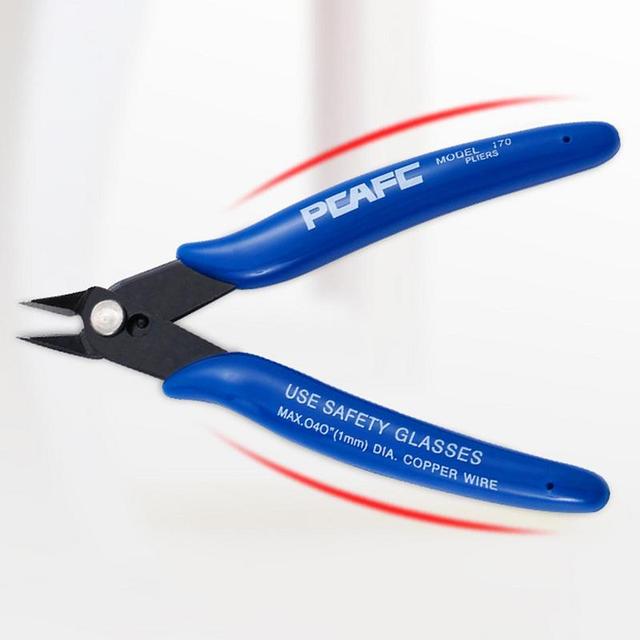 Wire Cutter Pliers With Ergonomic Handle Carbon Steel Wire Flush